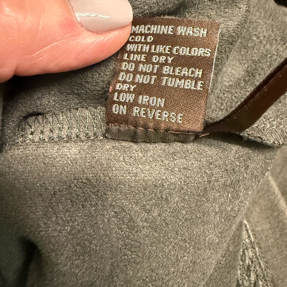 J. McLaughlin Gray Tunic Top - Picture 5 of 5
